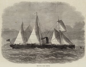 El barco de vapor Europa